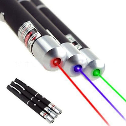 3pcs/set 5MW LED Laser Pet Cat Toy Red Dot Light Sight Interactive Pen Pointer Light Pen  Small Animal Toys