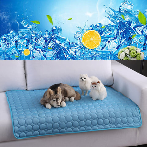 Washable Summer Cooling Mat for Dogs Cats Keep Cool in Summe Sofa Breathable