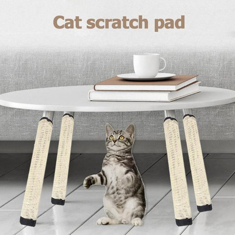 2pcs Cat Scratching Mats Natural Sisal Protect Home Furniture