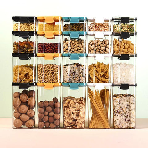 Food Storage Sealed Can Containers Kitchen Storage Organization Jars